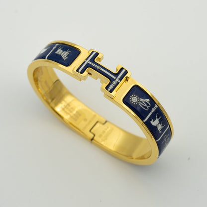 [Regal Jewels]H BRACELET BLUE CERAMIC