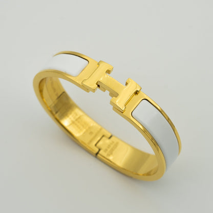 [Regal Jewels]H WHITE BRACELET