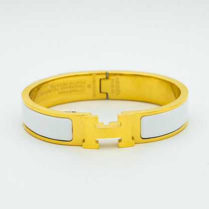 [Regal Jewels]H WHITE BRACELET