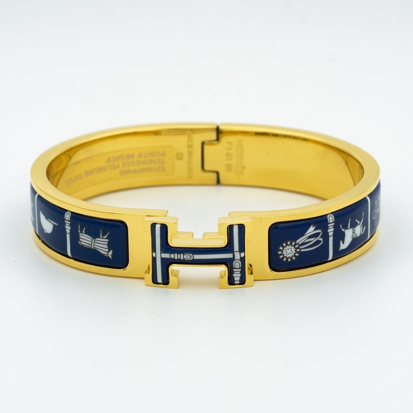 [Regal Jewels]H BRACELET BLUE CERAMIC