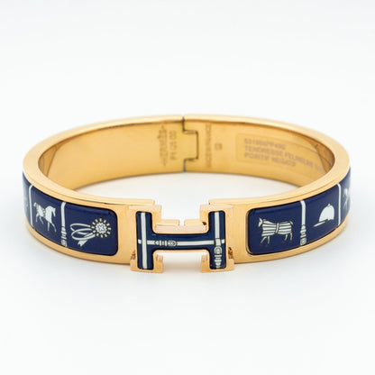 [Regal Jewels]H BRACELET BLUE CERAMIC