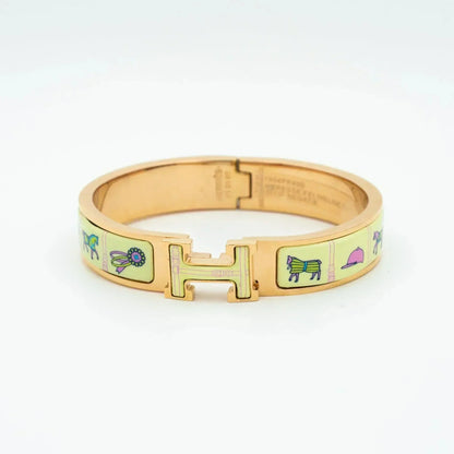 [Regal Jewels]H PINK GOLD BRACELET CREAM CERAMIC
