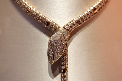 [✨Regal Jewels✨]HAUTE COUTURE GOLD SERPENTI NECKLACE