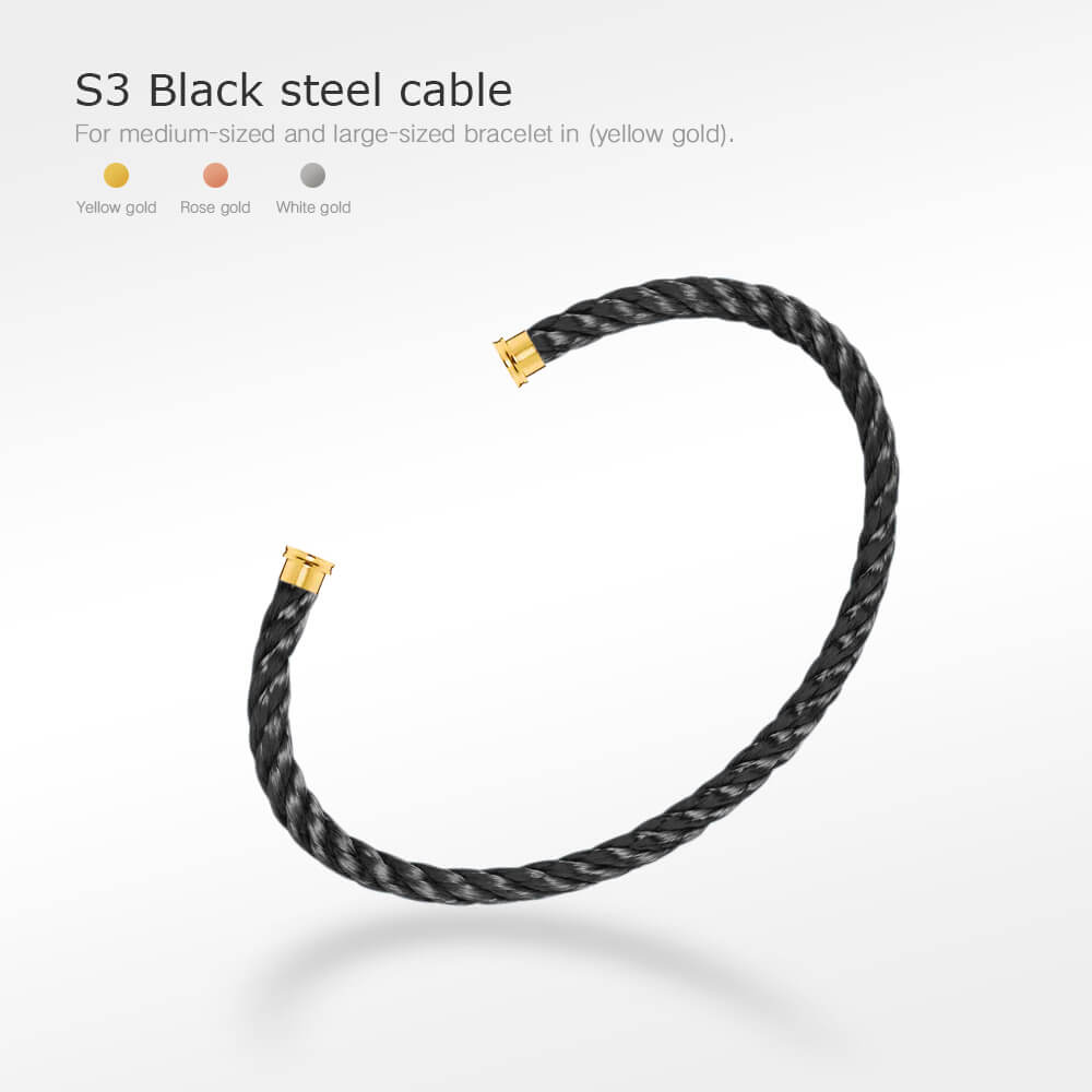[Regal Jewels]FORCE SERIES BRACELET CABLES 50 CHOICES (DIY SELECTION)