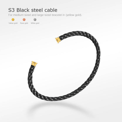 [Regal Jewels]FORCE SERIES BRACELET CABLES 50 CHOICES (DIY SELECTION)