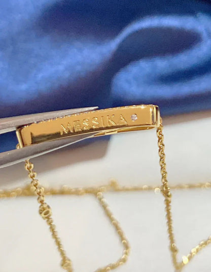 [Regal Jewels] MK MOVE FULL DIAMOND NECKLACE
