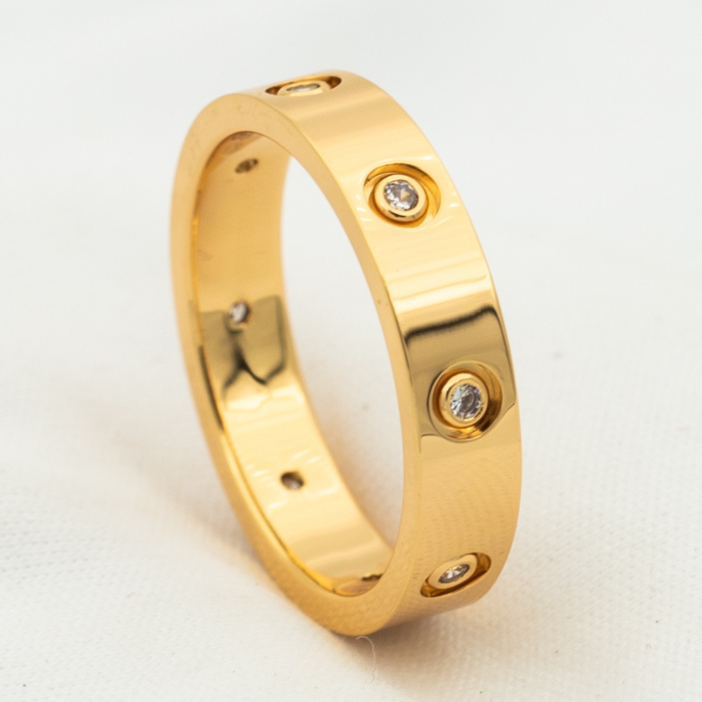 [Regal Jewels]LOVE RING 3.6MM 8 DIAMONDS