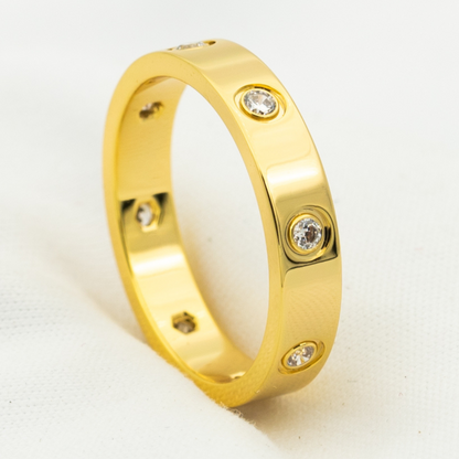 [Regal Jewels]LOVE RING 3.6MM 8 DIAMONDS