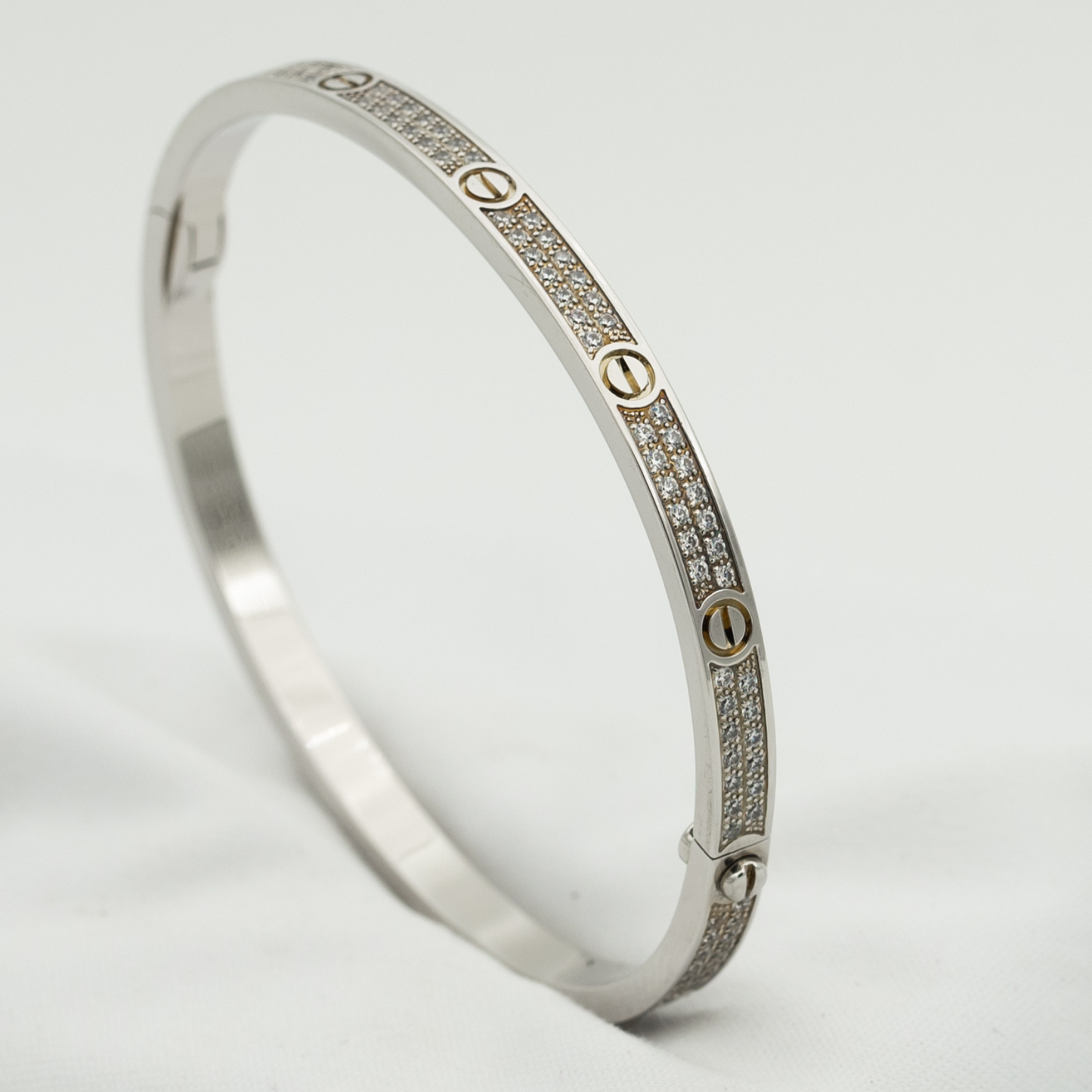 [Regal Jewels]LOVE BRACELET 3.65MM DIAMOND-PAVED
