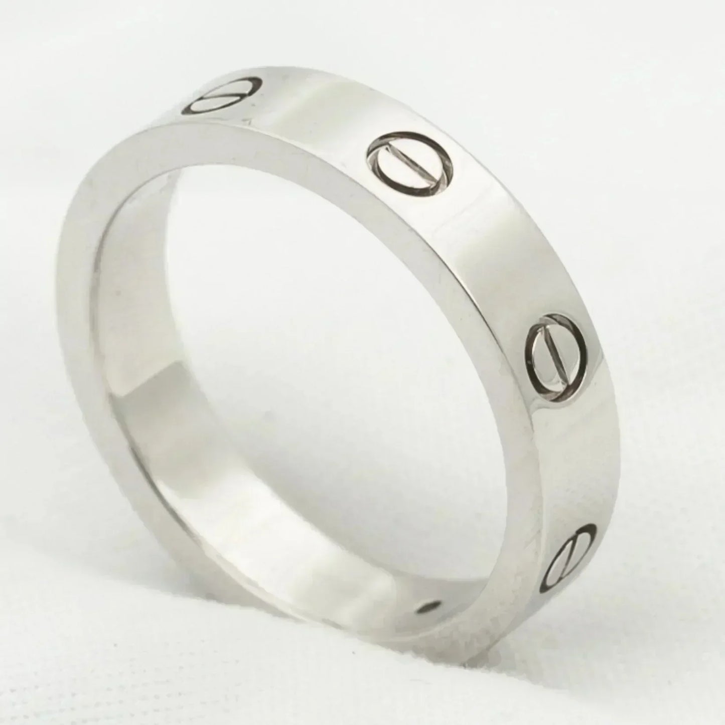 [Regal Jewels]LOVE RING 4MM 1 DIAMOND SILVER