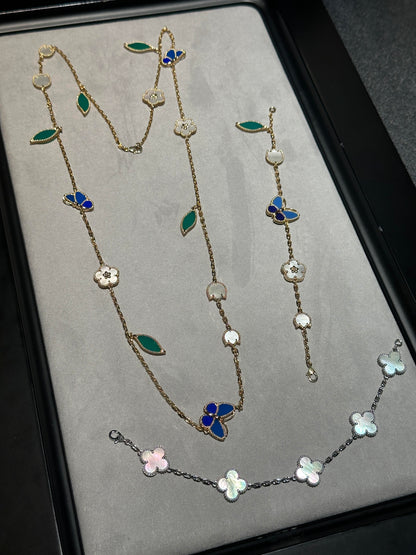 [Regal Jewels]26 NEW CLOVER 15 MOTIFS LUCKY NECKLACE