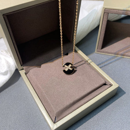 [Regal Jewels]JEUX DE PINK GOLD DIAMOND NECKLACE