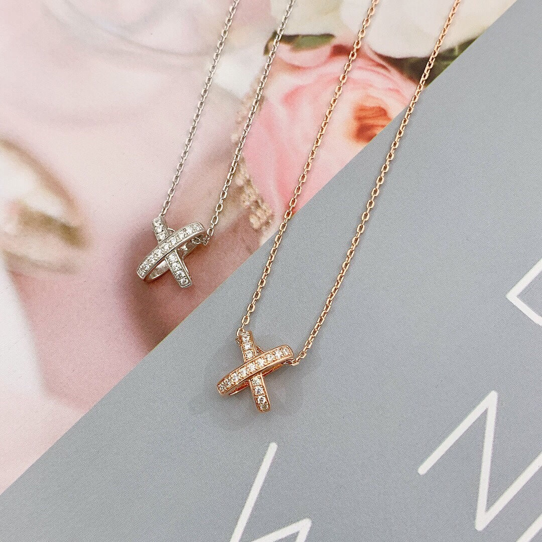 [Regal Jewels]JEUX DE DIAMOND NECKLACE