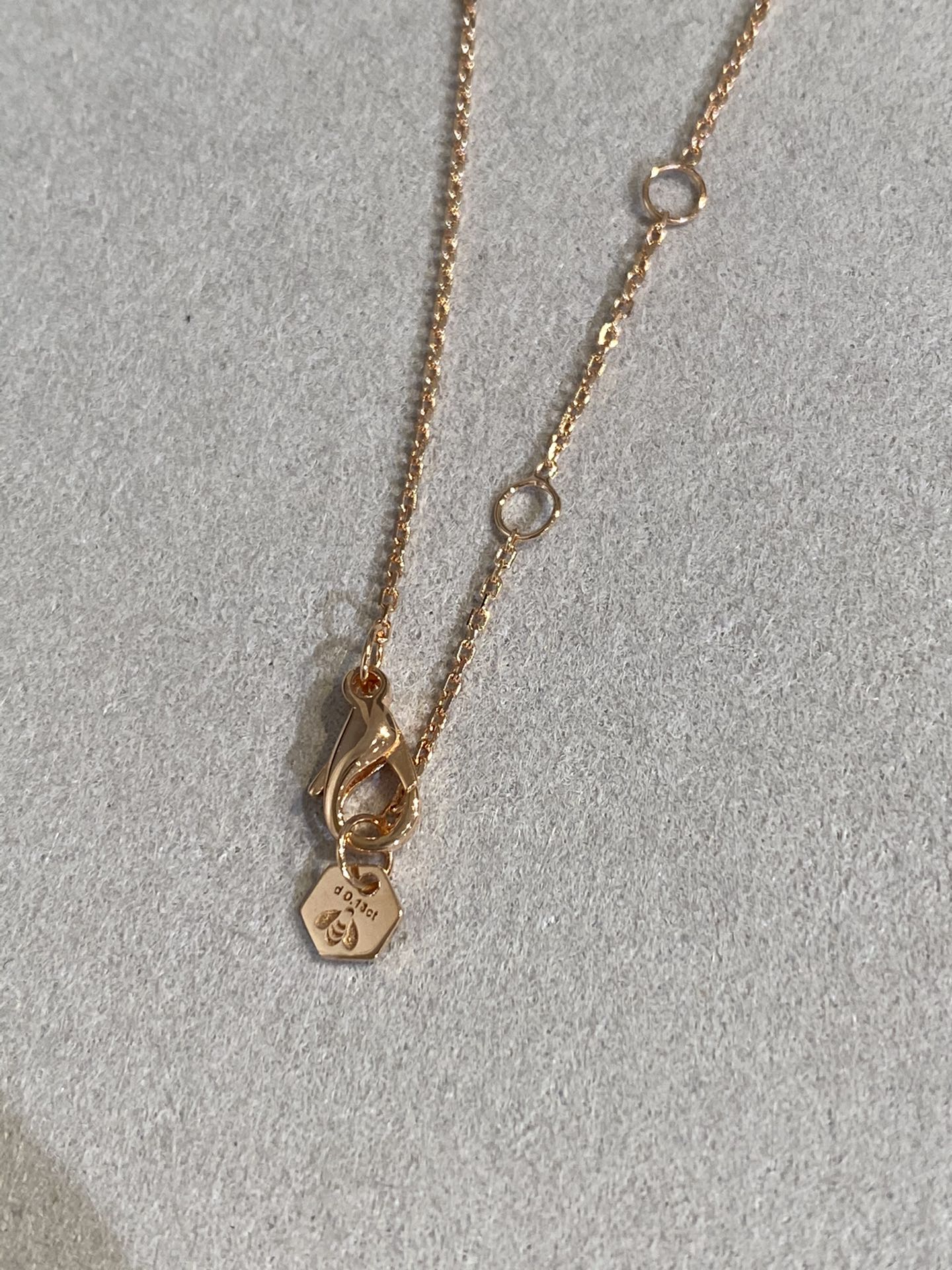 [Regal Jewels]BEE LOVE DIAMOND NECKLACE