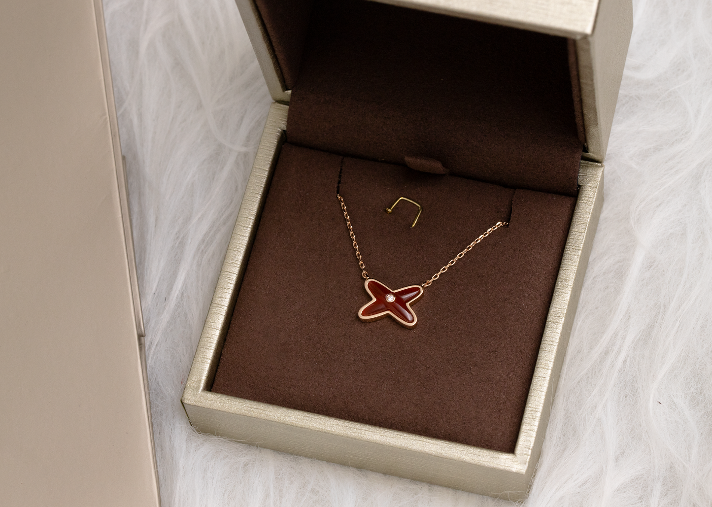 [Regal Jewels]JEUX DE NECKLACE 1 DIAMOND