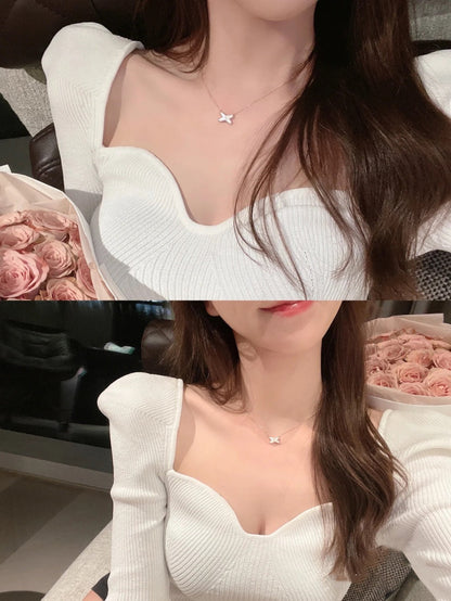 [Regal Jewels]JEUX DE NECKLACE 1 DIAMOND