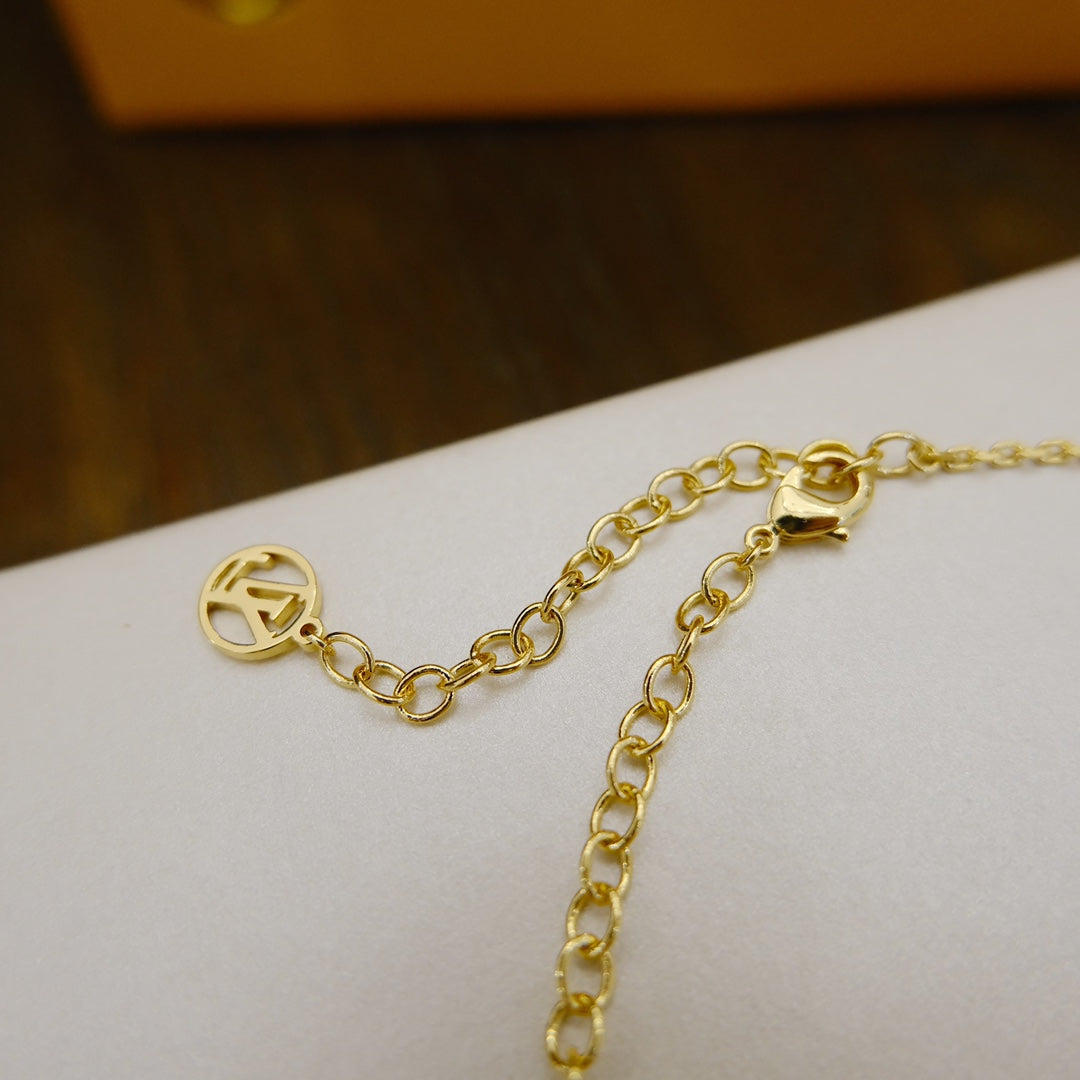 [Regal Jewels]BLOOMING SUPPLE NECKLACE BRASS