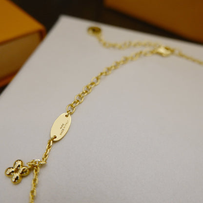 [Regal Jewels]BLOOMING SUPPLE NECKLACE BRASS
