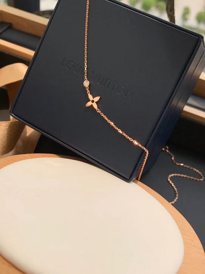 [Regal Jewels]BLOSSOM PENDANT PINK GOLD AND DIAMOND