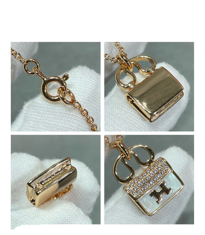 [Regal Jewels]H CIRCE MOISSANITE PENDANT NECKLACE GOLD