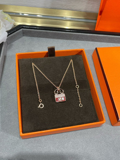 [Regal Jewels]H CIRCE MOISSANITE PENDANT NECKLACE GOLD