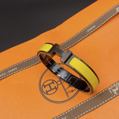 [Regal Jewels]CLIC HM SO BLACK YELLOW BRACELET