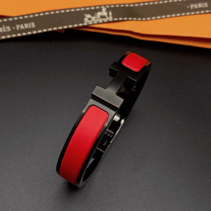 [Regal Jewels]CLIC HM SO BLACK RED BRACELET