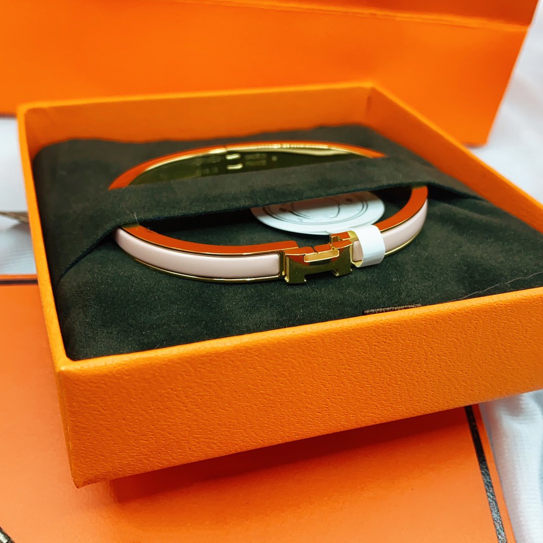 [Regal Jewels]CLASSIC HM CLIC  PINK 8MM ENAMEL BRACELET