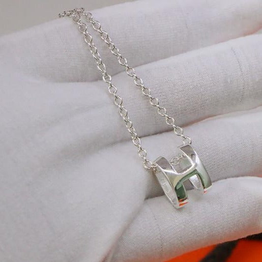 [Regal Jewels]HM NECKLACE H LETTER OVAL SERIES