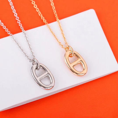 [Regal Jewels]HM PIG NOSE NECKLACE