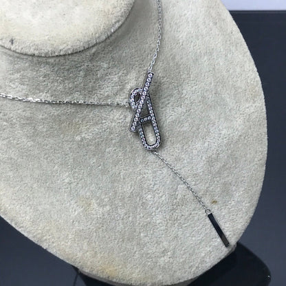 [Regal Jewels]HM NECKLACE PLATINUM ROSE GOLD DIAMOND
