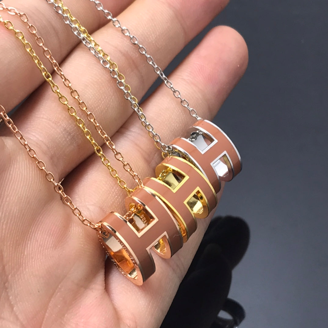 [Regal Jewels]H NECKLACE BROWN