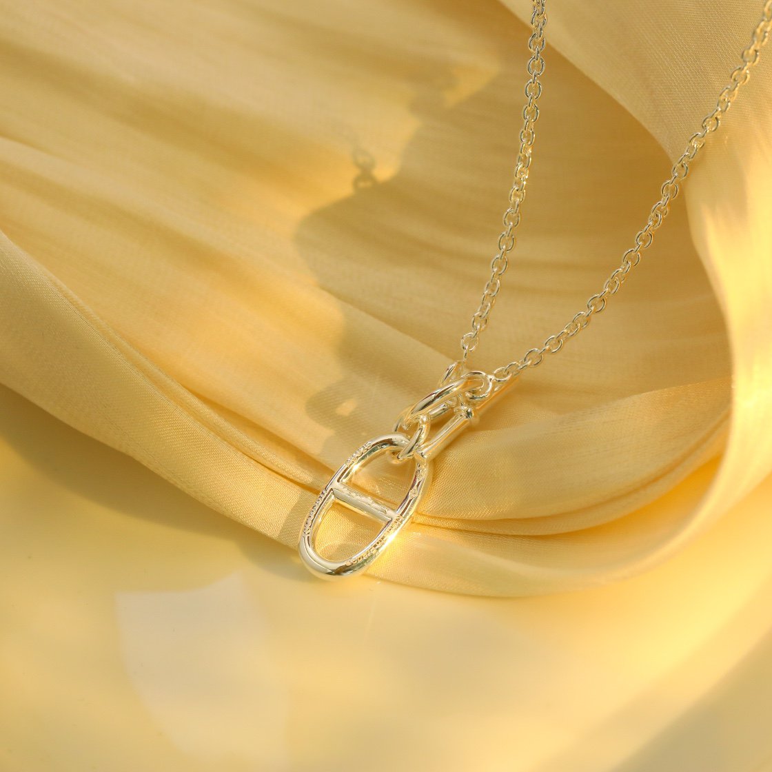[Regal Jewels]HM CHAINE D'ANCRE PENDANT NECKLACE STERLING SILVER