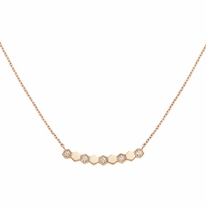 [Regal Jewels]BEE MY LOVE DIAMOND NECKLACE
