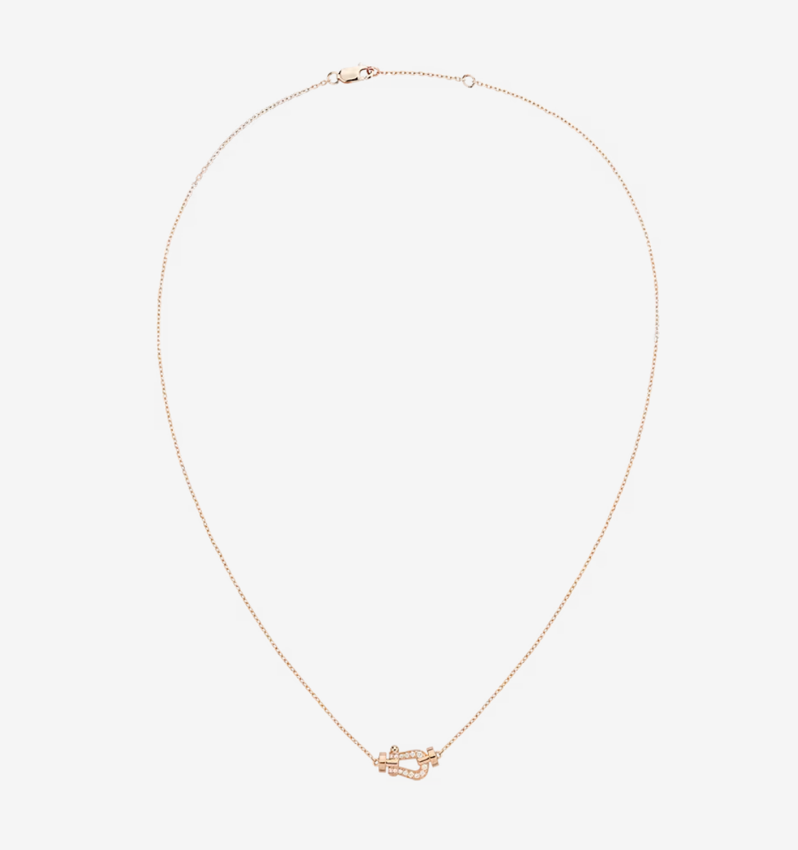 [Regal Jewels]FORCE 10 DIAMOND PINK GOLD NECKLACE MINI MODEL