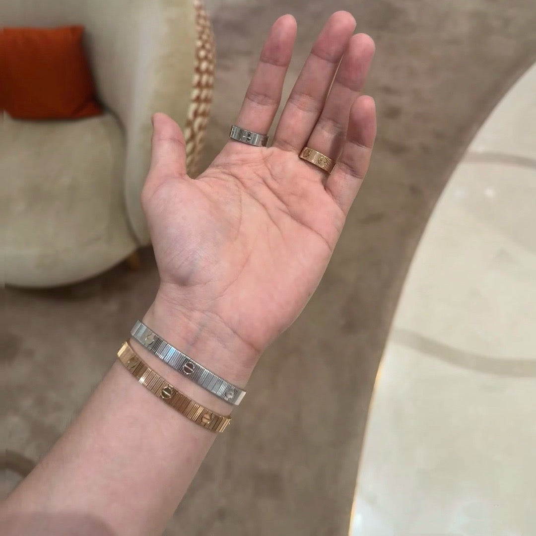 [Regal Jewels]2025 NEW LOVE BRACELET BRUSHED STYLE