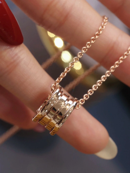 [Regal Jewels]ZERO 1 PINK GOLD NECKLACE