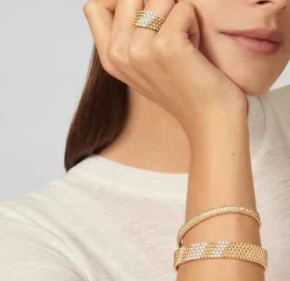 [Regal Jewels]Five-row diamond bracelet
