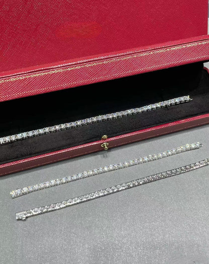 [Regal Jewels TENNIS BRACELET WITH FULL DIAMOND SETTING