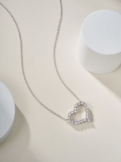 [Regal Jewels]T Family Heart Necklace