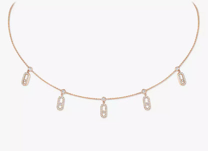 [Regal Jewels MS DIAMOND PENDANT NECKLACE
