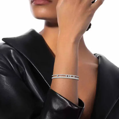 [Regal Jewels]M Roman Full Diamond Bracelet