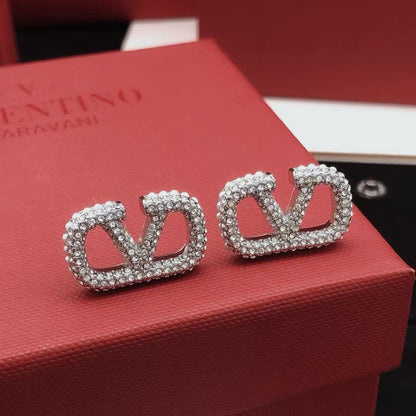 [Regal Jewels]Top-of-the-range crystal earrings
