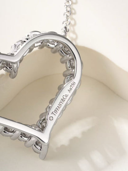 [Regal Jewels]T Family Heart Necklace