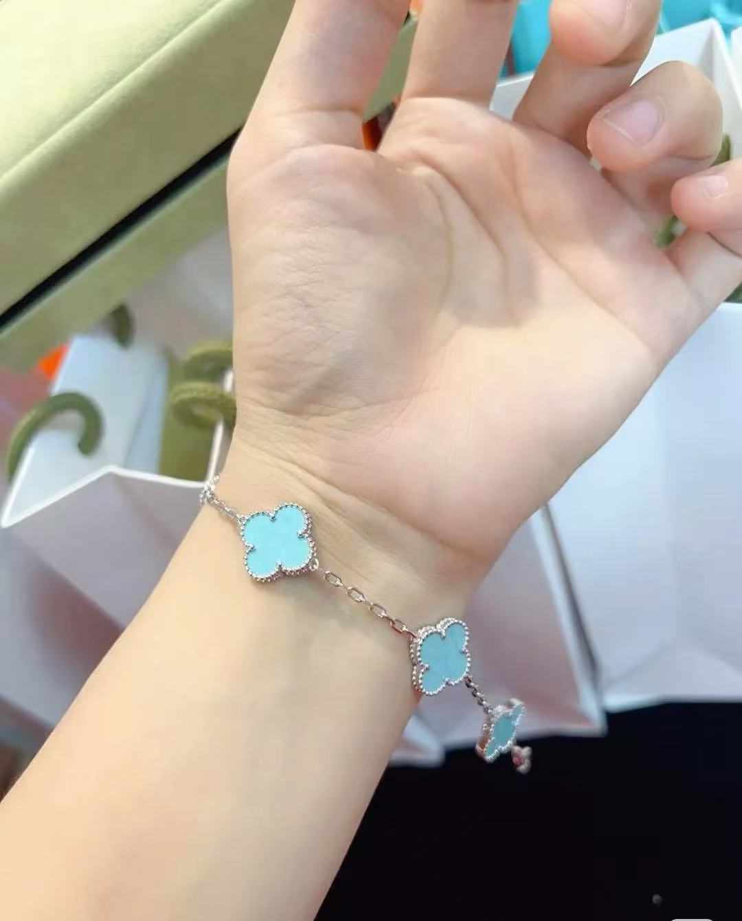 [Regal Jewels]Baby Blue Braided Bracelet