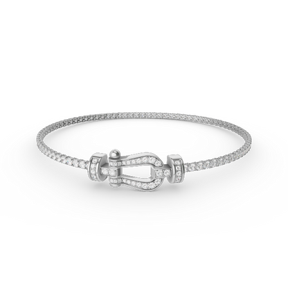 [Regal Jewels]FORCE  HORSESHOE  DIAMOND TENNIS BRACELET
