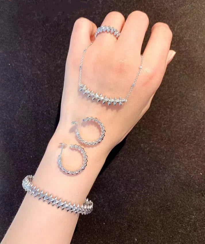 [Regal Jewels]CLASH PINK GOLD Silver   Gold  BRACELET