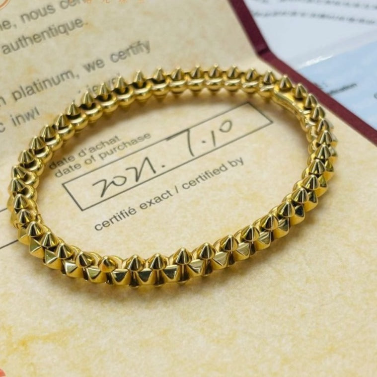 [Regal Jewels]CLASH GOLD BRACELET