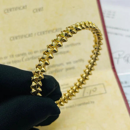 [Regal Jewels]CLASH PINK GOLD Silver   Gold  BRACELET