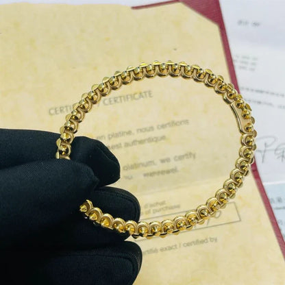 [Regal Jewels]CLASH PINK GOLD Silver   Gold  BRACELET